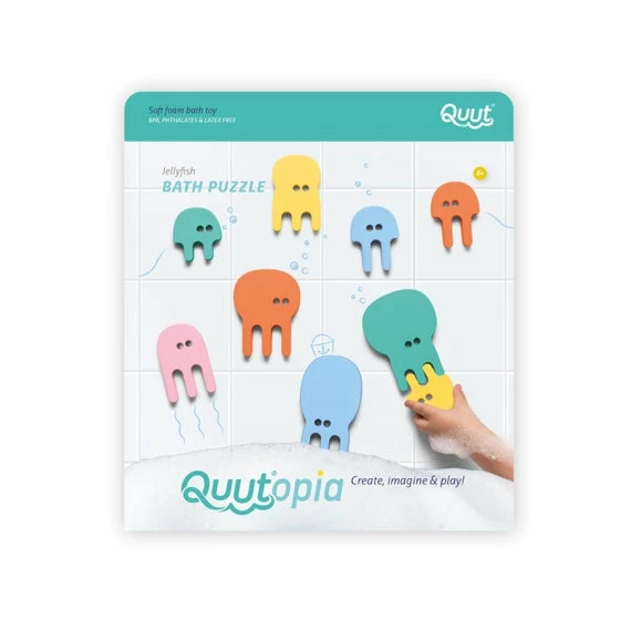 QUUT - Quutopia - Jellyfish Bath Puzzle Baby Toys