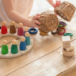 Toddler Toys GRAPAT - 12 Rings Waldorf