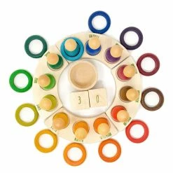 Toddler Toys GRAPAT - 12 Rings Waldorf
