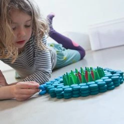 Open-Ended Play GRAPAT - Mandala Small Blue Coins