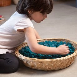 Open-Ended Play GRAPAT - Mandala Small Blue Coins