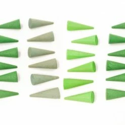 GRAPAT - Mandala Small Green Cones