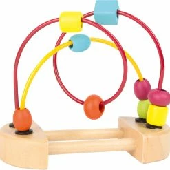 Toddler Toys Small Foot - Activity Loop Natural - Travel Size