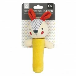 PETIT COLLAGE - Organic Bunny Squeaker