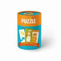 MON Puzzles Toddler Toys MON PUZZLE - Puzzle & Game - Colourful Animals