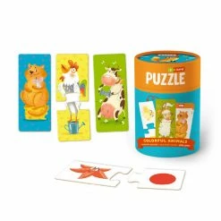 MON Puzzles Toddler Toys MON PUZZLE - Puzzle & Game - Colourful Animals
