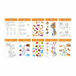 MON Puzzles Toddler Toys MON PUZZLE - Puzzle & Game - Colourful Animals