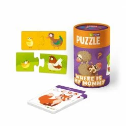 Toddler Toys MON PUZZLES - Puzzles & Game - Where Is My Mummy?