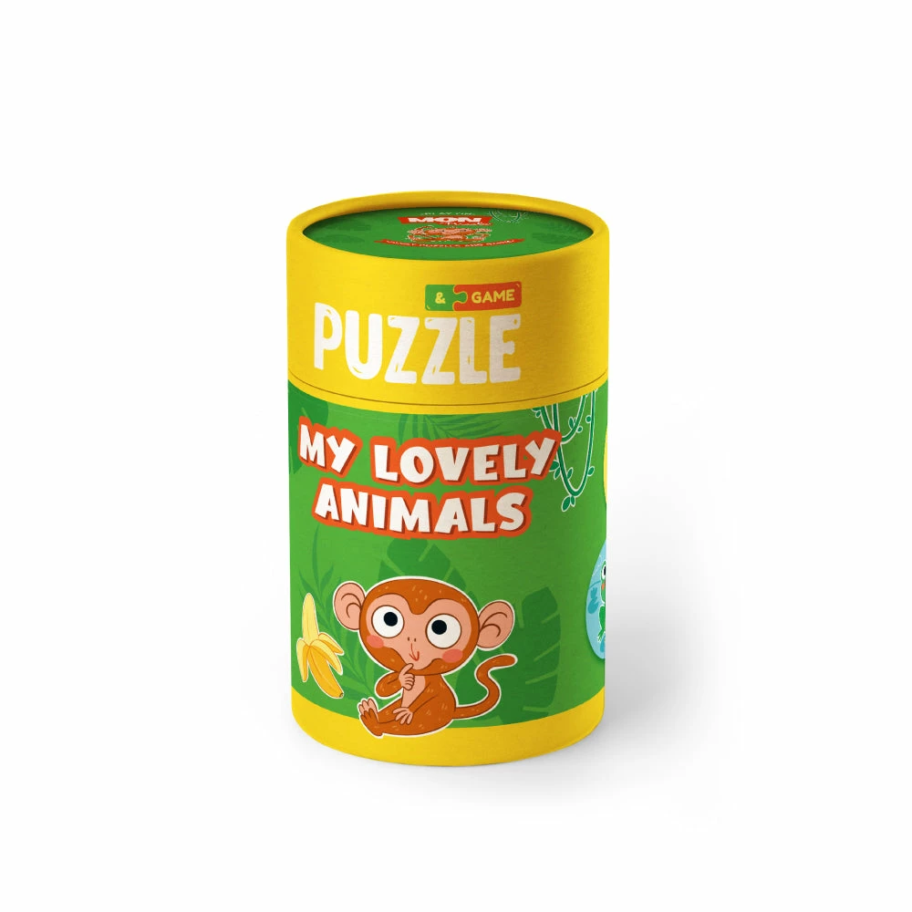 MON Puzzles MON PUZZLE - Puzzle & Game - My Lovely Animals Toddler Toys