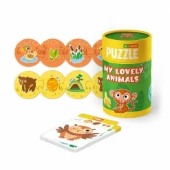 MON Puzzles MON PUZZLE - Puzzle & Game - My Lovely Animals Toddler Toys