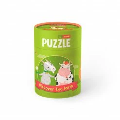 MON PUZZLES - Puzzle 2-3 Elements - Discover The Farm Toddler Toys