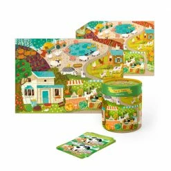 MON PUZZLES - 50pcs - OBSERVATION Puzzle - Farm Tales