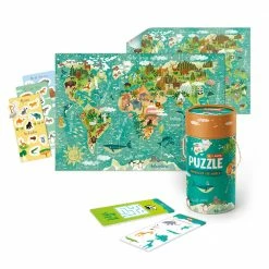 MON PUZZLES - 40pcs - Puzzle & Game - Animals Of The World