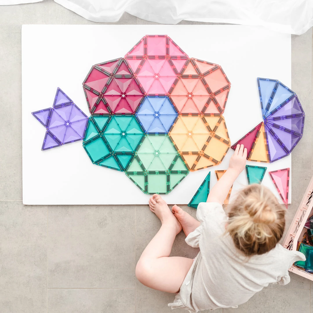 Connetix Tiles Building & Construction CONNETIX - 202 Pc Pastel Mega Pack