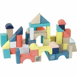 VILAC - 54pcs Wooden Blocks In Barrel