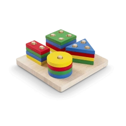 PlanToys - Geometric Sorting Board