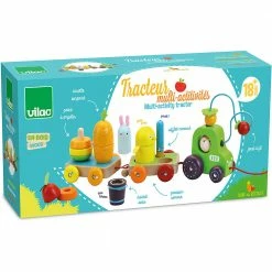 Toddler Toys VILAC - Multi-activity Tractor