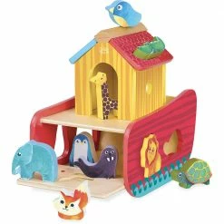 Toddler Toys VILAC - Animals Ark Shape Sorter