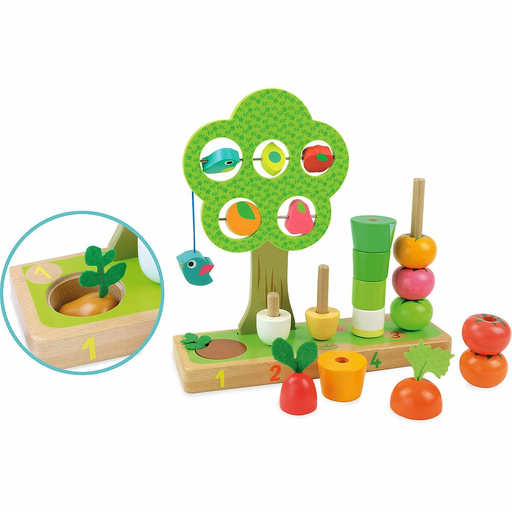 VILAC - I Learn Counting Vegetables Toddler Toys