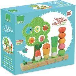 VILAC - I Learn Counting Vegetables Toddler Toys