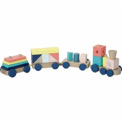 Toddler Toys VILAC - Wooden Stacking Train Set