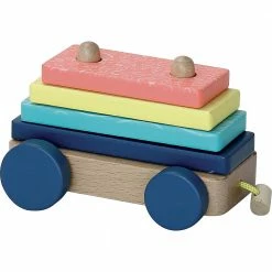 Toddler Toys VILAC - Wooden Stacking Train Set
