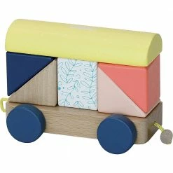 Toddler Toys VILAC - Wooden Stacking Train Set