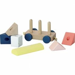 Toddler Toys VILAC - Wooden Stacking Train Set