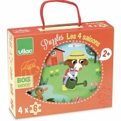 VILAC - Four Seasons Wooden Puzzle