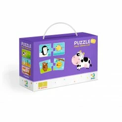 DODO TOYS - 2 Elements - Puzzle - What Animals Eat Toddler Toys