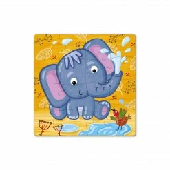 DODO TOYS - 16pcs - Puzzle - Elephant Games & Puzzles