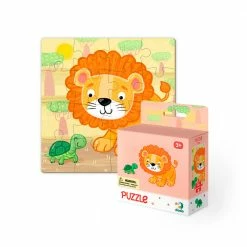 DODO TOYS - 16pcs - Puzzle - Lion Games & Puzzles