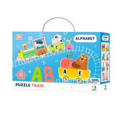 DODO TOYS - 21pcs - Puzzle - Alphabet Train