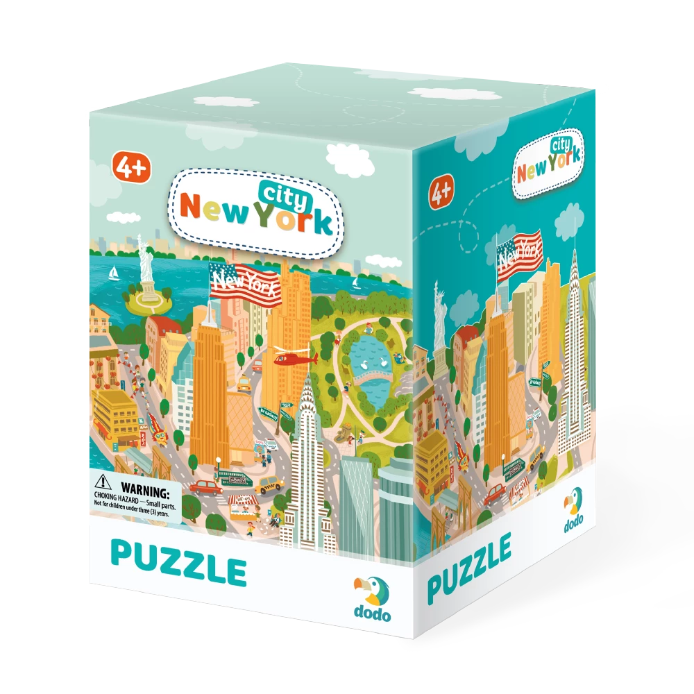 DODO TOYS - 64pcs - Puzzle - New York City Games & Puzzles