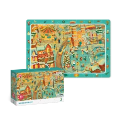 DODO TOYS - 80pcs - Obsevartion Puzzle - Winter In The City