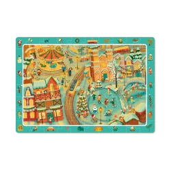 DODO TOYS - 80pcs - Obsevartion Puzzle - Winter In The City