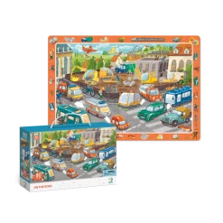 Games & Puzzles DODO TOYS - 80pcs - Observation Puzzle - On The Road