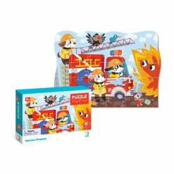 Games & Puzzles DODO TOYS - 30pcs - Puzzle - Heroes Firemen