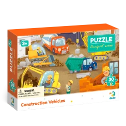 DODO TOYS - 30pcs - Puzzle - Construction Vehicles