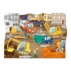 DODO TOYS - 30pcs - Puzzle - Construction Vehicles