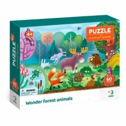 Games & Puzzles DODO TOYS - 60pcs - Puzzle - Wonder Forest Animals