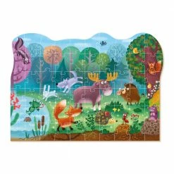 Games & Puzzles DODO TOYS - 60pcs - Puzzle - Wonder Forest Animals