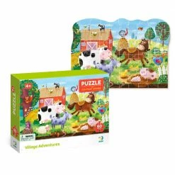 Games & Puzzles DODO TOYS - 60pcs - Puzzle - Village Adventures