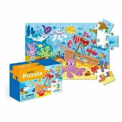 Games & Puzzles DODO TOYS - 35pcs - Puzzle Mini - Marine Life