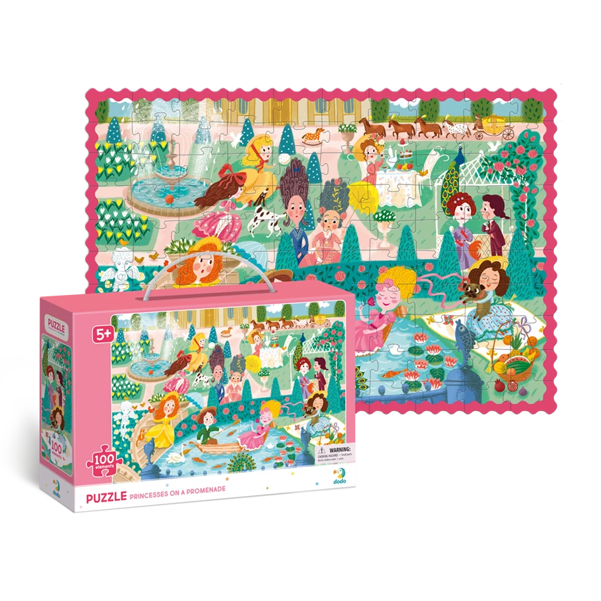 Games & Puzzles DODO TOYS - 100pcs - Puzzle - Princesses On A Promenade
