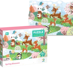 DODO TOYS - 60pcs - Puzzle - Seasons Spring Blossom Games & Puzzles