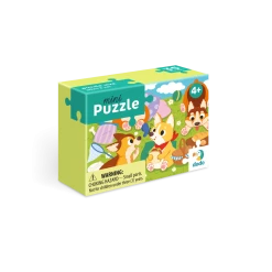 DODO TOYS - 35pcs - Puzzle Mini - Puppies In The Meadow