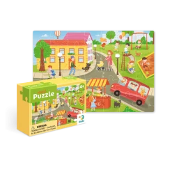 DODO TOYS - 35pcs - Puzzle Mini - Summer Town