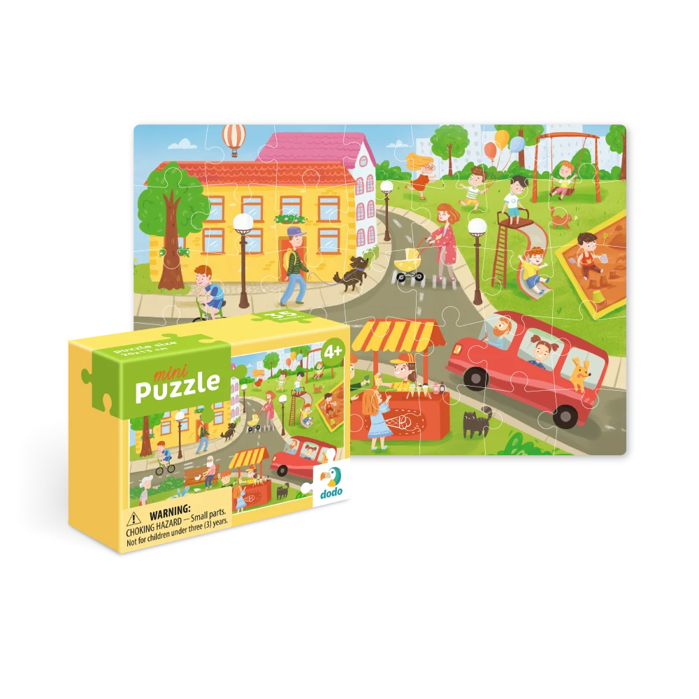 DODO TOYS - 35pcs - Puzzle Mini - Summer Town