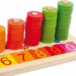 Small Foot - Calculation Table Wooden Rings